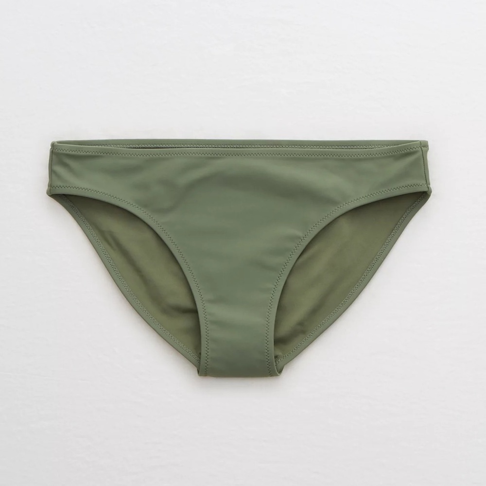 Aerie Olive Green Swim Bottons